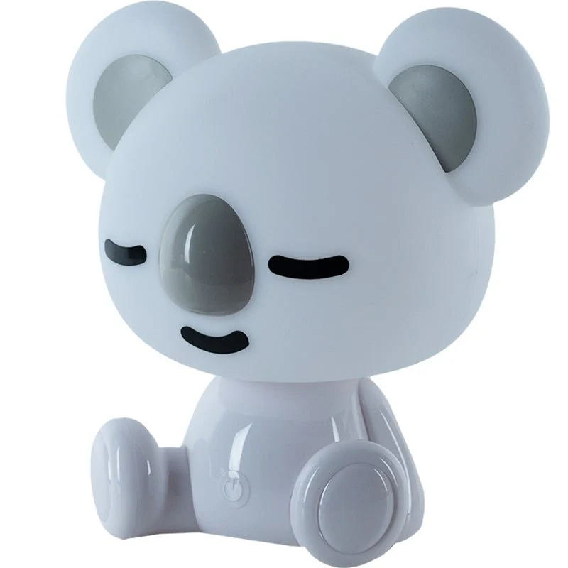 Lampa dla dziecka do snu na noc z kolorowym światłem biały miś koala LED Kite Koala - Image 5