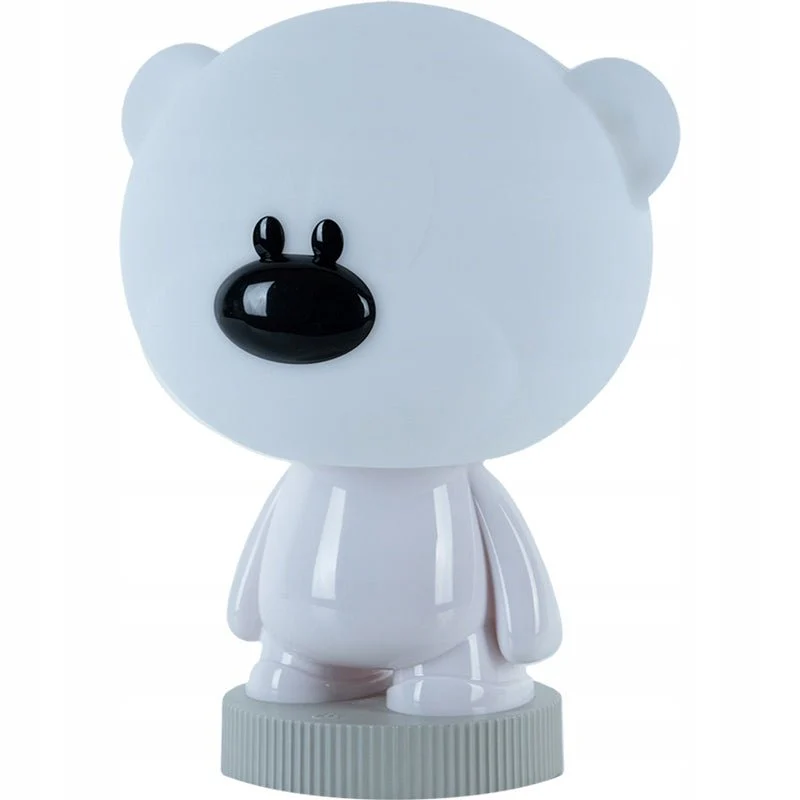 Lampa nocna dziecięca misiek biały kolorowe światło LED na dotyk Kite Bear - Image 2