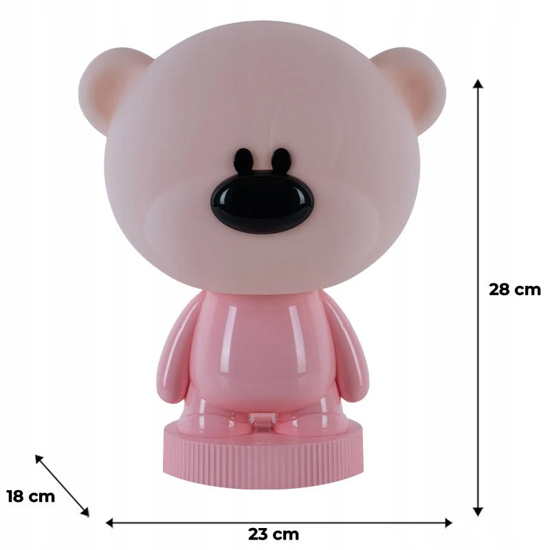 Lampa dla snu misiek dla dzieci lampa nocna kolorowa na dotyk LED Kite Bear - Image 3