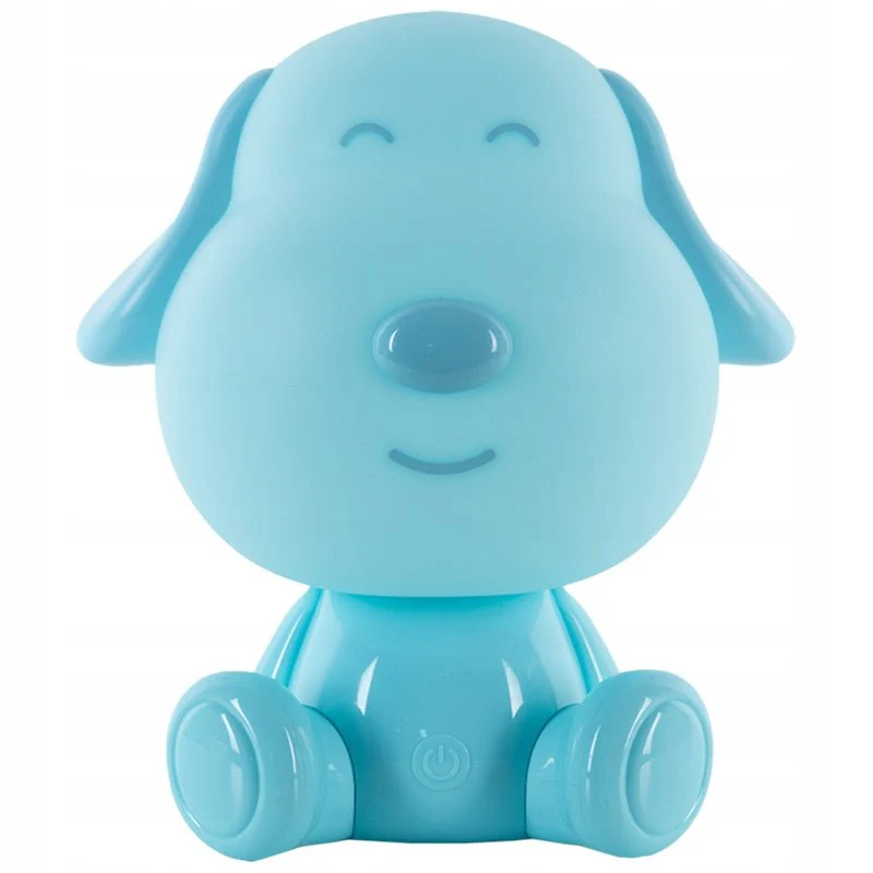 Lampka nocna do pokoju dziecięcego piesek różne kolory światła LED Doggy Kite