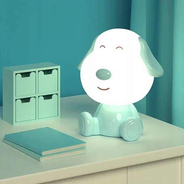 Lampka nocna do pokoju dziecięcego piesek różne kolory światła LED Doggy Kite - Image 2