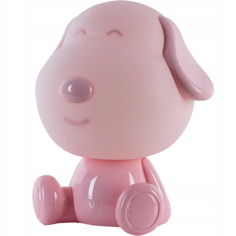 Lampa nocna różowa do pokoju dziecięcego piesek na dotknięcie LED Kite Doggy - Image 5