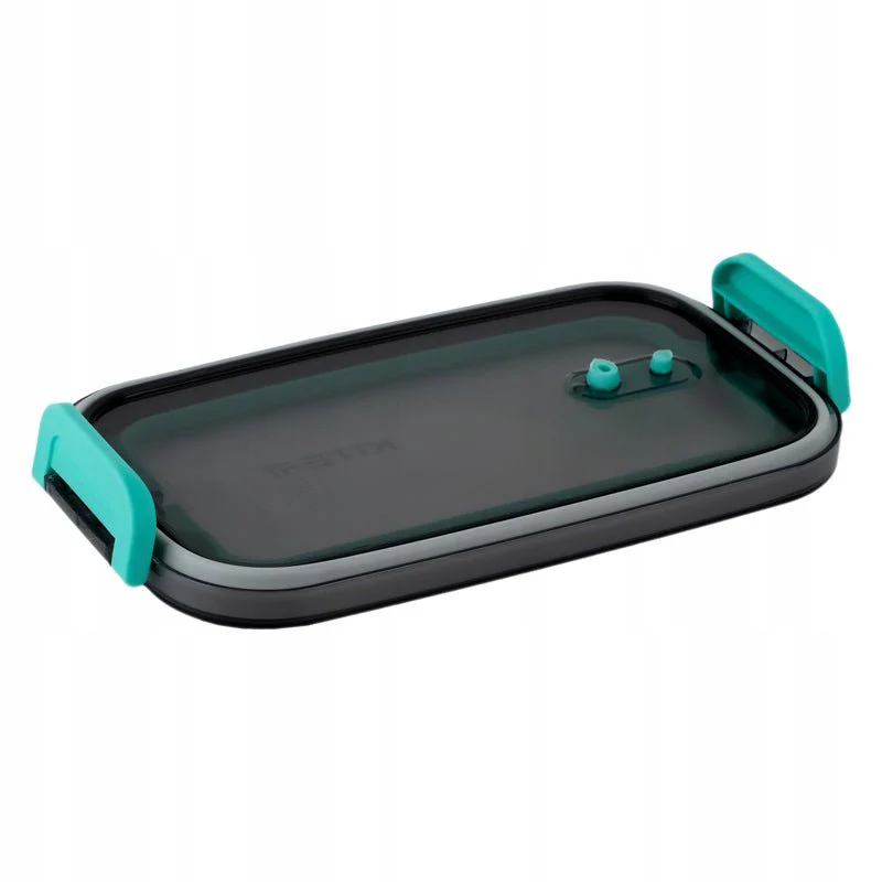 Lunchbox zielony do szkoły i biura ze sztućcami 700 ml - Image 6