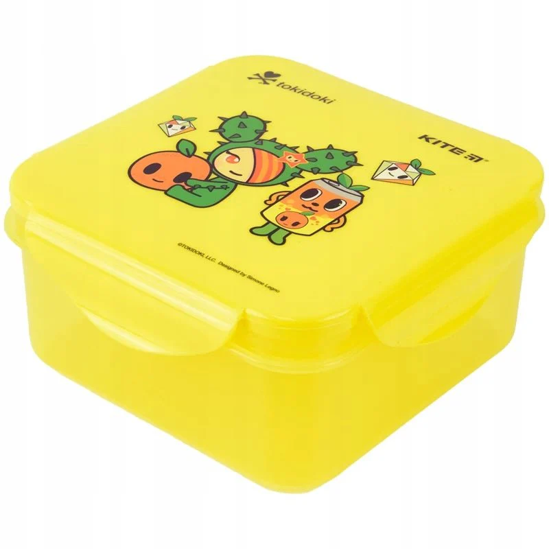 Lunch box śniadaniówka dla dzieci 860 ml Tokidoki żółty