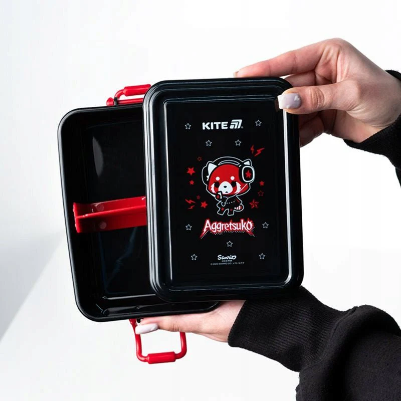 Lunchbox do szkoły z przegrodą 650 ml Aggretsuko - Image 2