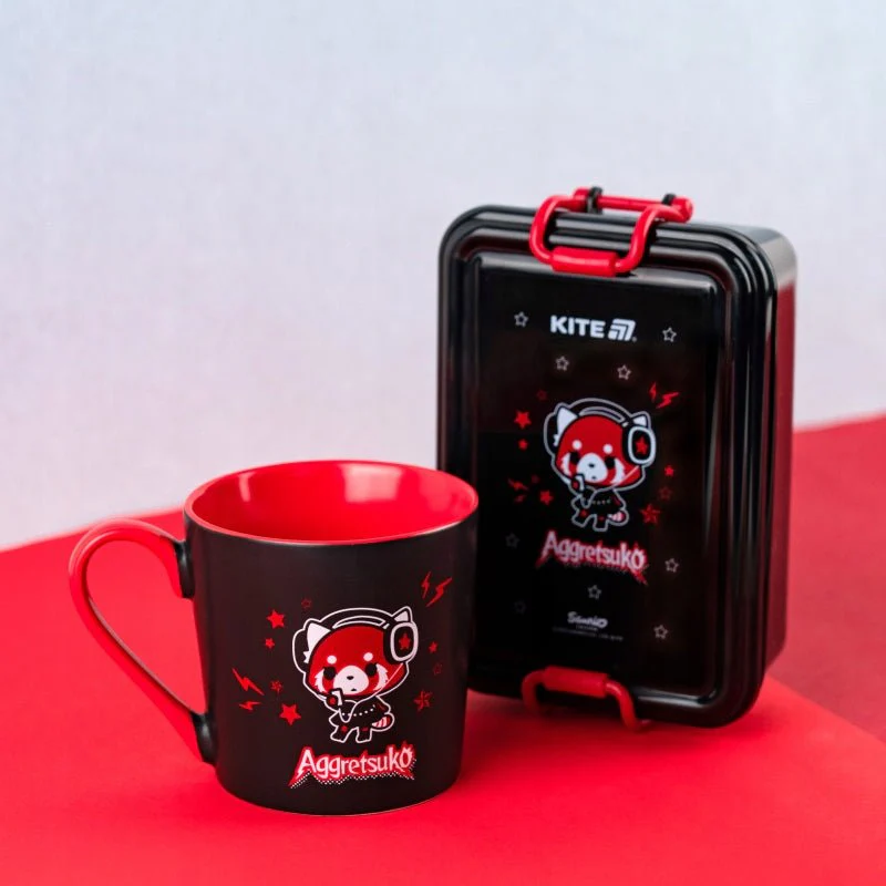 Lunchbox do szkoły z przegrodą 650 ml Aggretsuko - Image 4