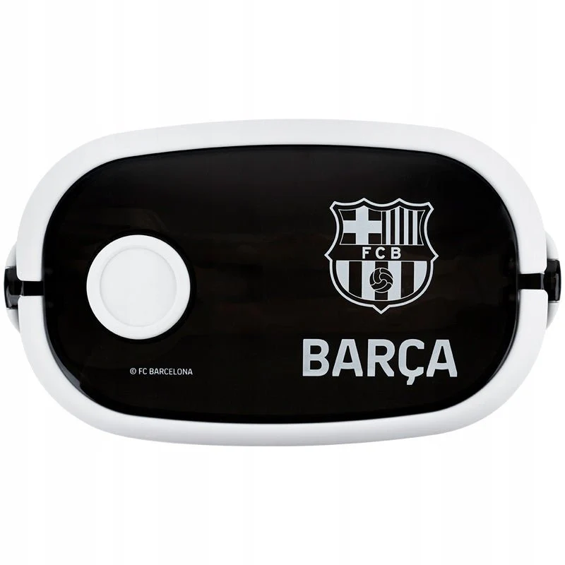 Śniadaniówka 900 ml BPA Free z widelcem i łyżką Kite FC Barcelona - Image 6