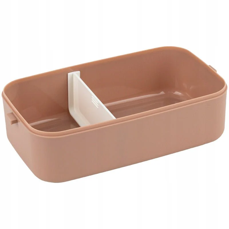 Lunchbox podwójny Kite 2 l - szczelny, BPA free, z uchwytem, różowa Kite - Image 5