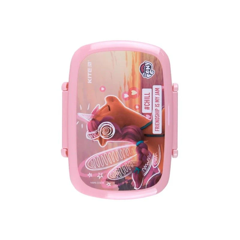 Lunch box różowy ze sztućcami i z mini pojemnikiem 750 ml My Little Pony - Image 7
