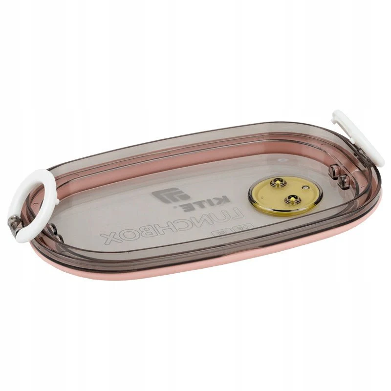 Lunchbox podwójny z przegrodkami sniadaniowka ze sztuccami 1600ml Kite - Image 7