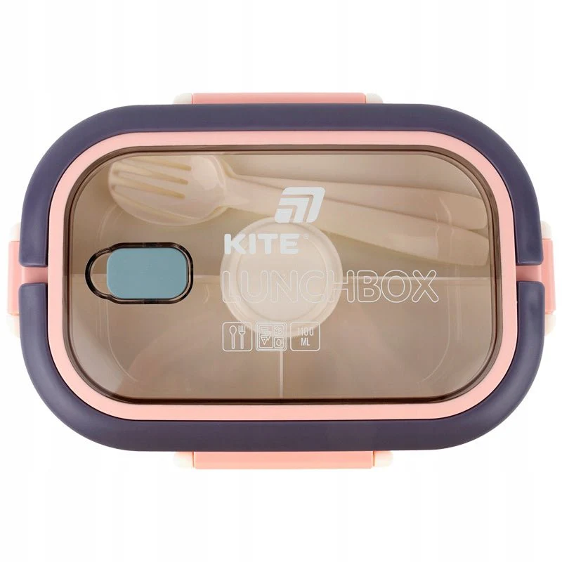 Lunchbox z przegrodkami 1100ml Kite - Image 6