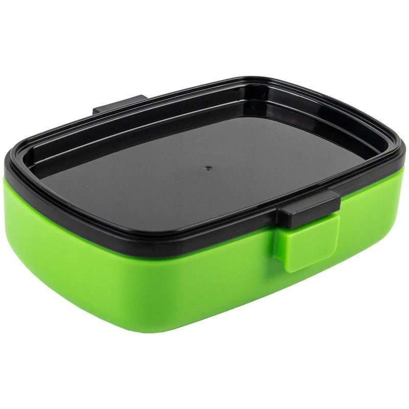 Lunchbox żółty 2 komory ze sztućcami 1150 ml - Image 8