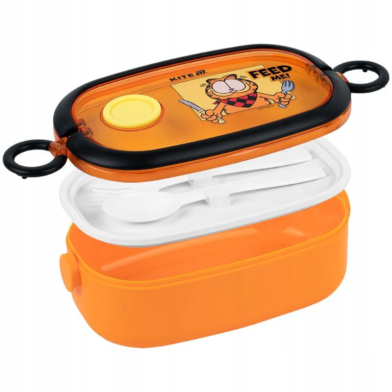 Pojemnik śniadaniowy 900 ml do szkoły Garfield - Image 2