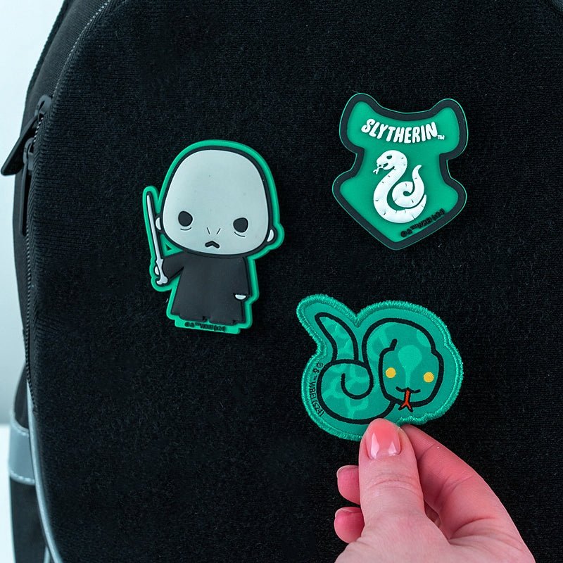 Naszywki na rzep emblemat 3 szt Voldemort Harry Potter - Image 2