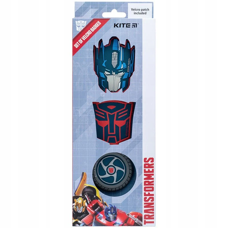Naszywki na rzep emblemat 3 szt Transformers - Image 2