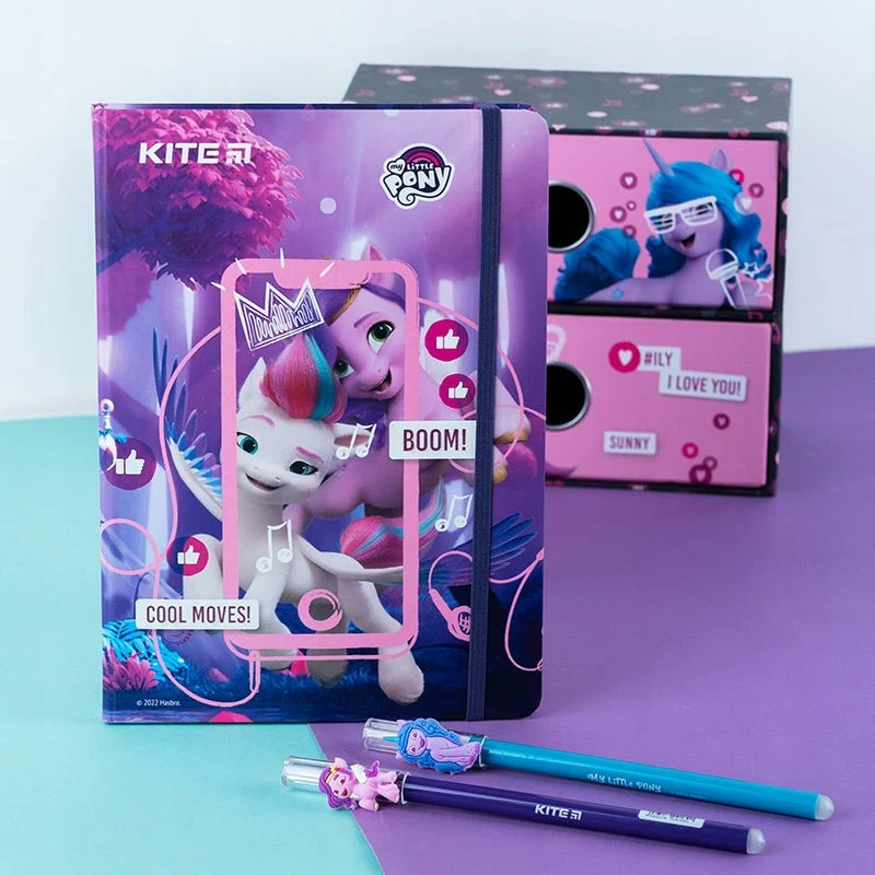Notatnik dla dziewczynek A5 neonowy My Little Pony - Image 3