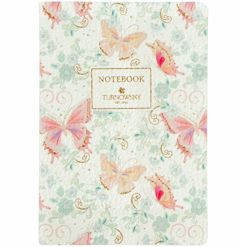 Notes A5  z kremowym papierem w kratkę i miękką oprawą Turnowsky Nature`s Melody - Image 3
