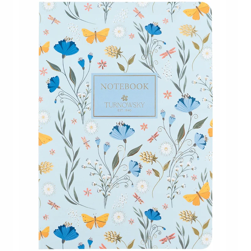 Notes A5 w kratkę z lakierem UV i złoceniami Turnowsky Secret Garden - Image 3