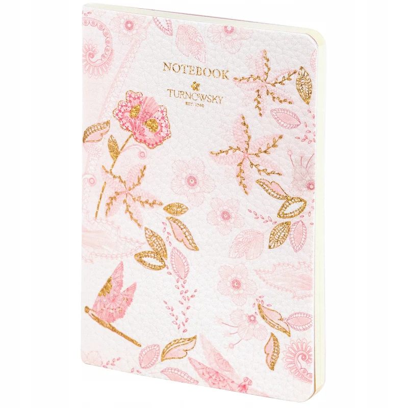 Notes A6 w kratkę z kremowym papierem 60 kartek Turnowsky Nature`s Melody