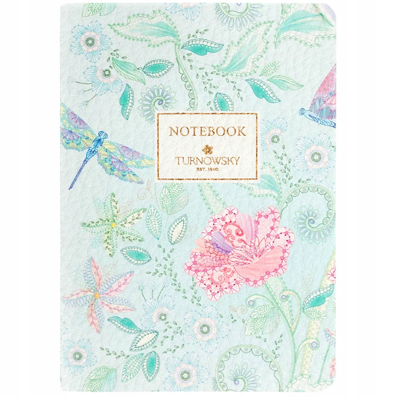 Notes A6 zielony z kremowym papierem i miękką oprawą Turnowsky Nature`s Melody - Image 3