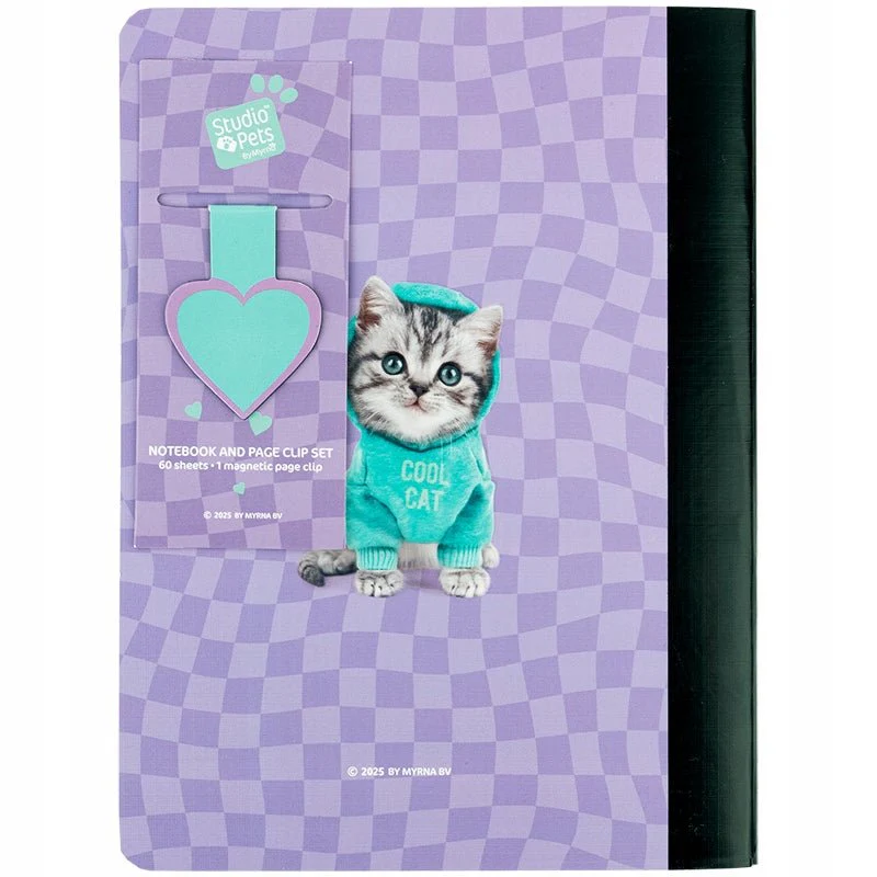 Notes notatnik 60 kartek z zakładką pamiętnik A5 Studio Pets - Image 5