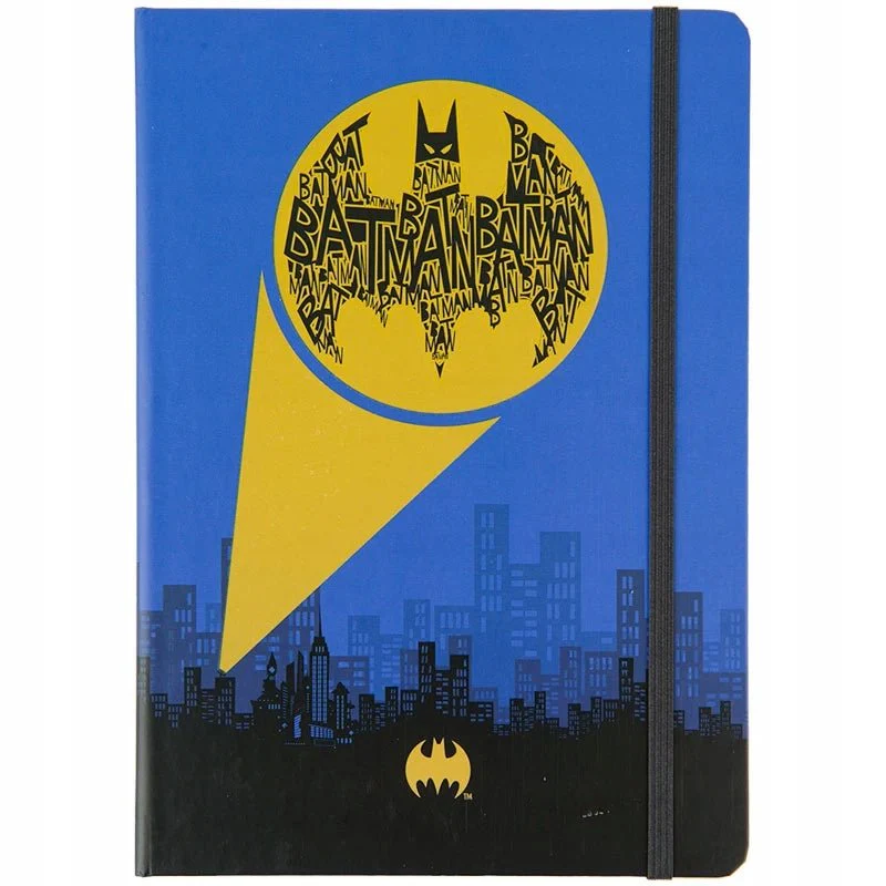 Notatnik dla chłopców A5 neonowy DC Batman
