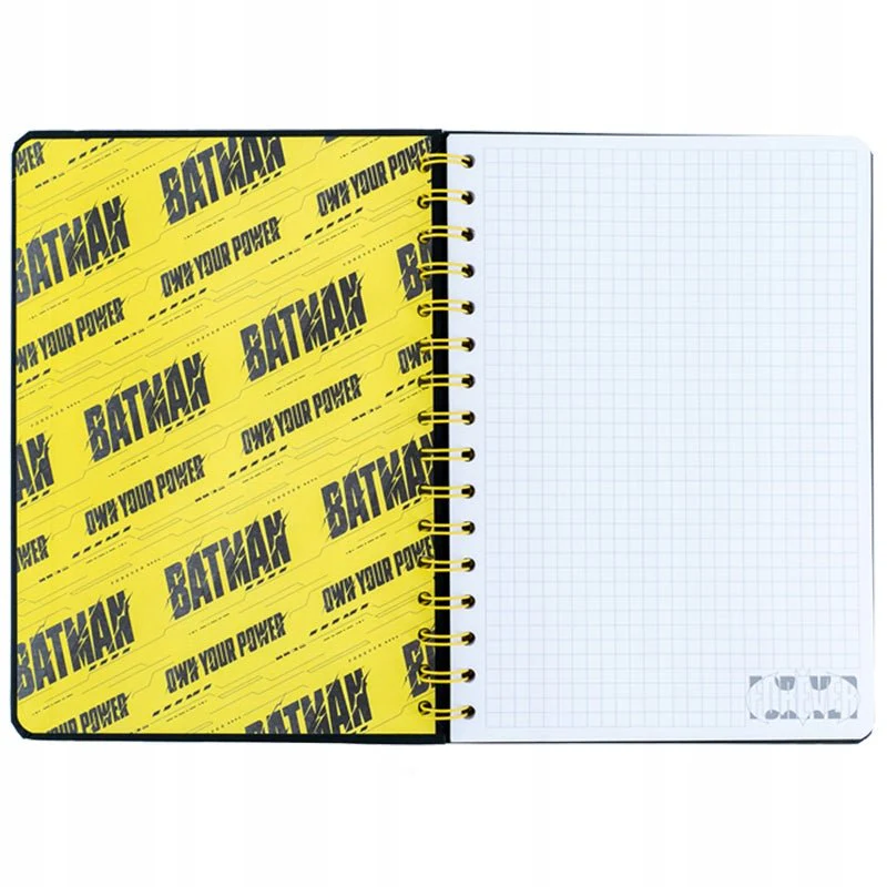 Notes Pamiętnik A5 na Spirali 80 kartek kratka DC Batman - Image 4