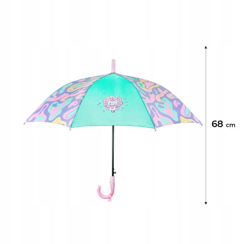 Parasolka parasol dla dziewczynki z kotem Kite Rainbow Catcorn - Image 3