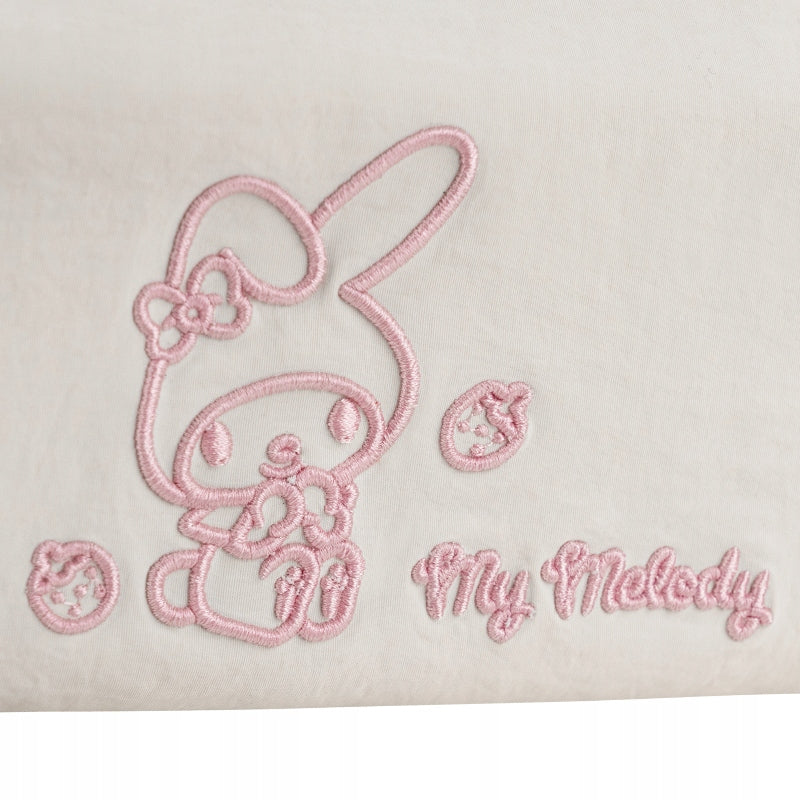 Piórnik Kite My Melody beżowy saszetka z haftem i miękkim uchwytem Crinkle - Image 5