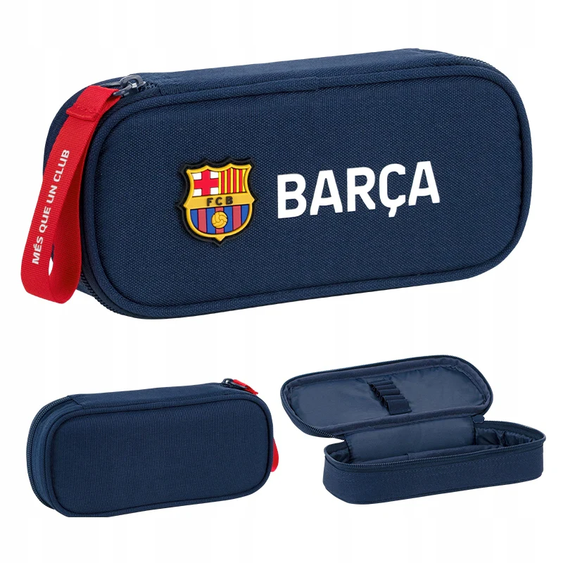 Piórnik saszetka niebieski usztywniany organizer dla chłopca Kite FC Barcelona - Image 6