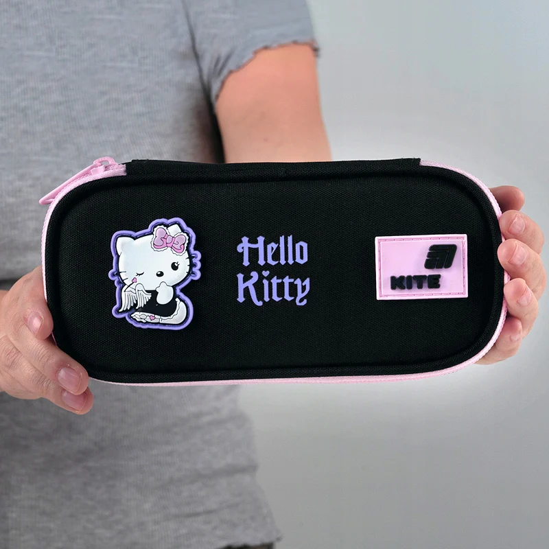 Piórnik Kite Hello Kitty czarny usztywniany organizer dla dziewczynki - Image 2
