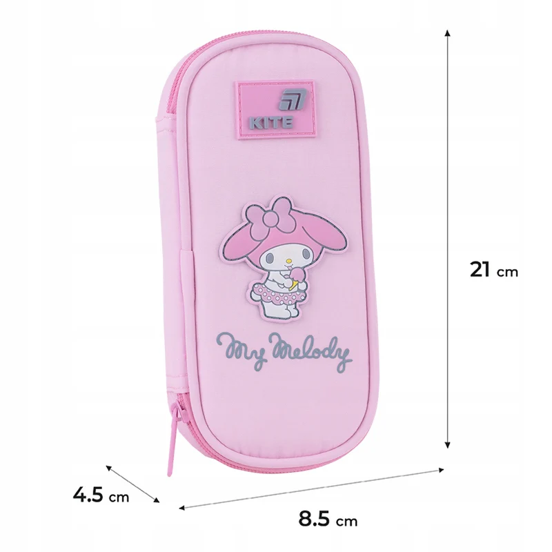 Piórnik saszetka Kite My Melody różowy usztywniany organizer dla dziewczynki - Image 3