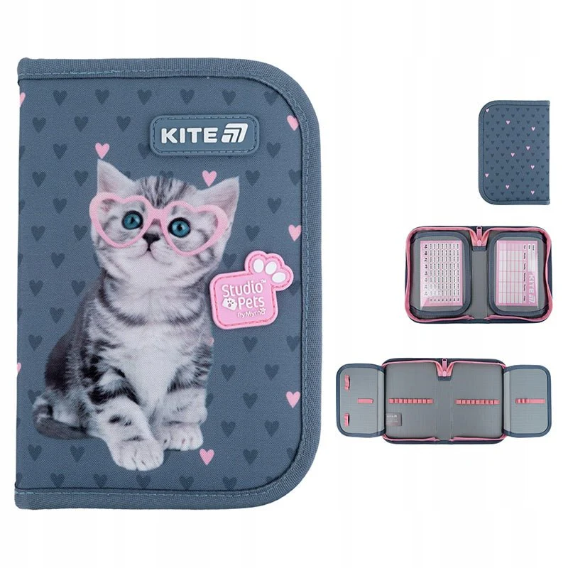 Piórnik szkolny rozkładany Studio Pets Kite - Image 6