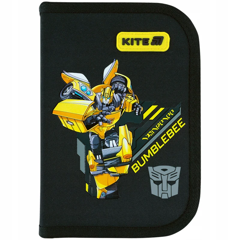 Piórnik szkolny rozkładany dla chłopców czarny Transformers Kite - Image 6