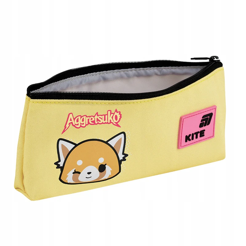 Piórnik szkolny saszetka Kite Aggretsuko żółty dla dziewczynki 3D - Image 4