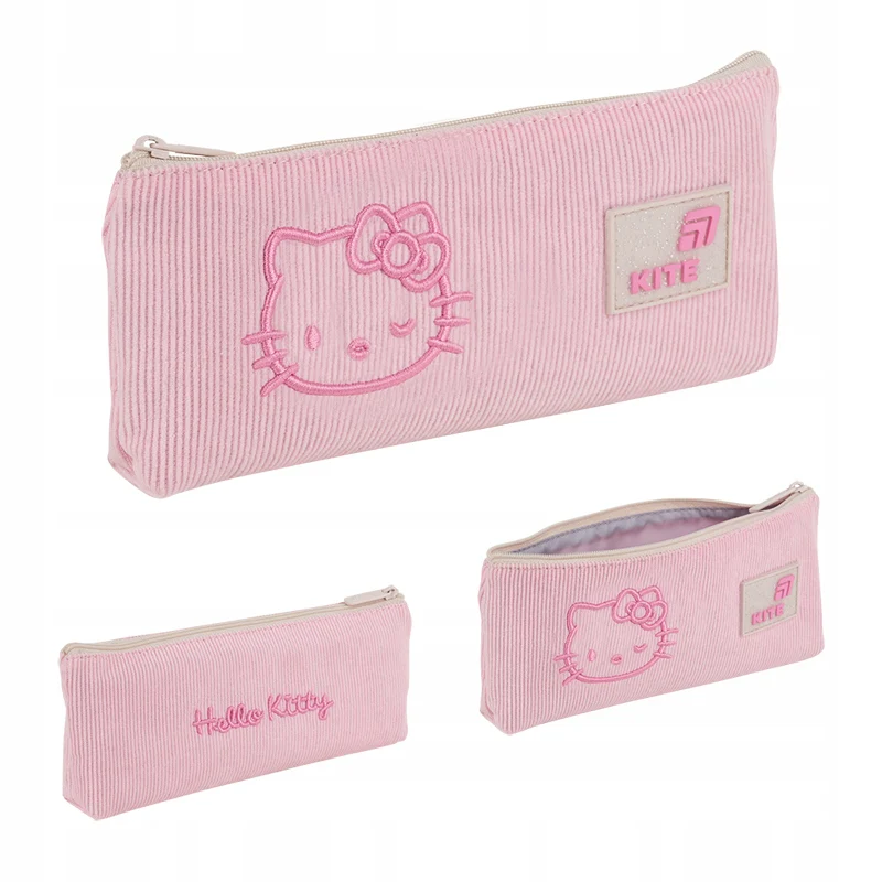 Piórnik szkolny saszetka Kite Hello Kitty różowy dla dziewczynki 3D - Image 6