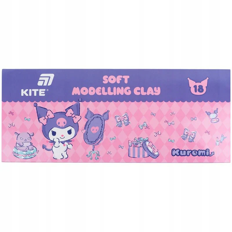 Plastelina Kuromi Kite 18 kolorów zestaw dla dzieci - Image 2