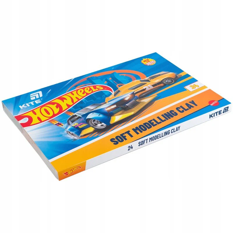 Plastelina 24 kolory Hot Wheels Kite zestaw dla dzieci - Image 3