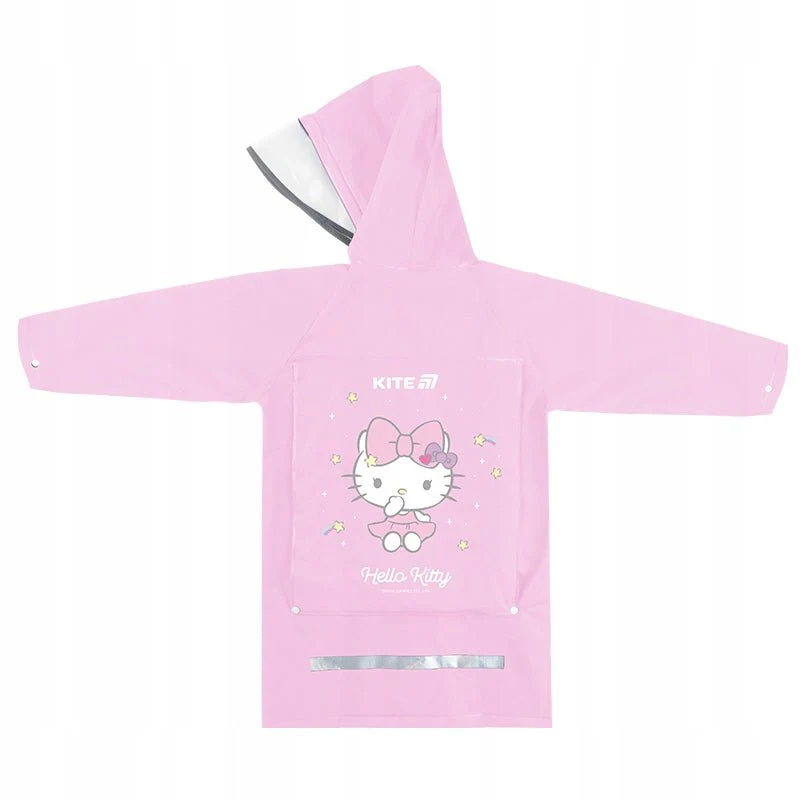 Płaszcz przeciwdeszczowy dla dziewczynki różowy Hello Kitty M Kite - Image 4