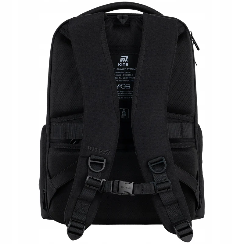 Plecak miejski Kite Anti Gravity AGS czarny na laptopa 15.6" do szkoły i pracy - Image 5