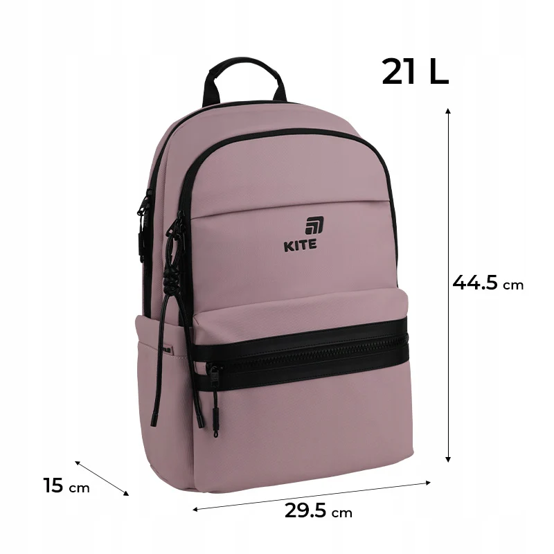 Plecak szkolny młodzieżowy dla dziewczyn różowy Kite Pink - Image 3