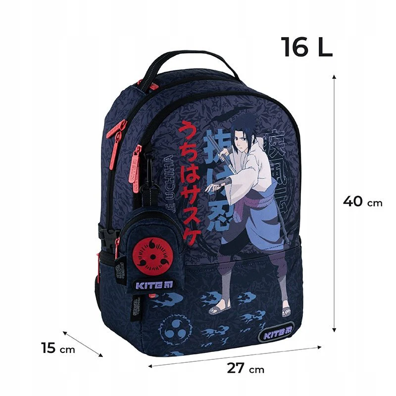 Plecak szkolny dla chłopca Kite  9-12 lat z Naruto Kite - Image 15