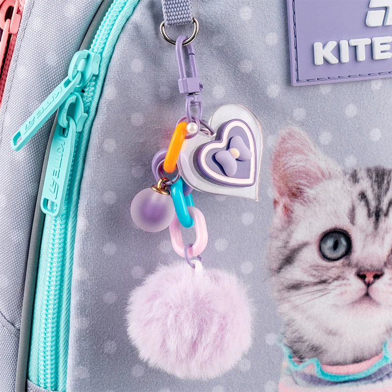 Plecak szkolny ortopedyczny dla dziewczynek Studio Pets Kite z kotkiem - Image 10