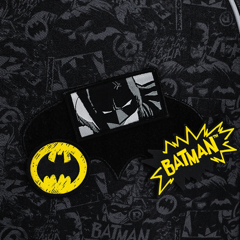 Plecak przedszkolny Kite DC Batman lekki dla chłopców z naszywkami na rzep - Image 10