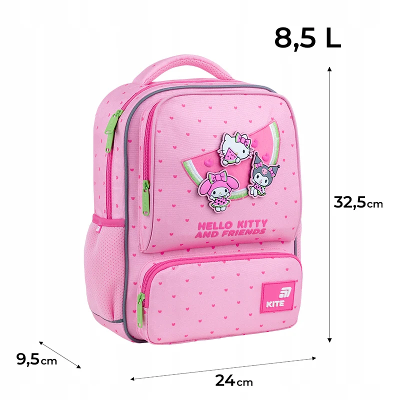 Plecak przedszkolny Kite Hello Kitty lekki i pojemny dla dziewczynki 4-7 lat - Image 3