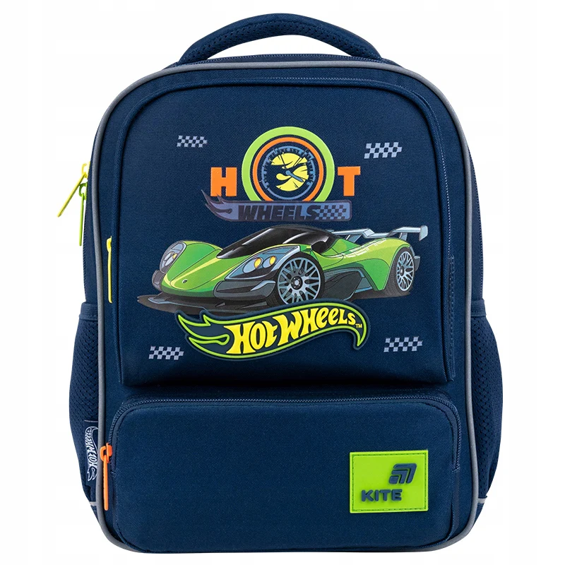 Plecak przedszkolny Kite Hot Wheels dla chłopców 4-7 lat lekki i pojemny