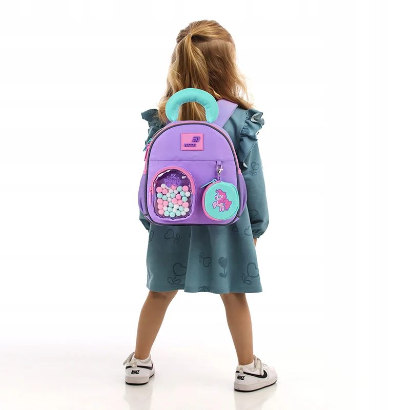 Plecak przedszkolny Kite My Little Pony dla dziewczynki fioletowy z portfelikiem - Image 13