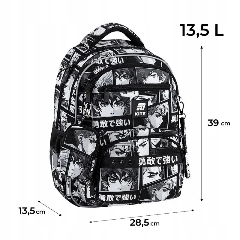 Plecak szkolny Kite dla dzieci Anime Boy - Image 12