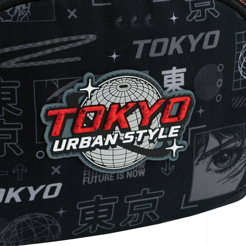 Miękki plecak szkolny dla chłopca z ortopedycznymi plecami i badge 3D Kite Tokyo - Image 10