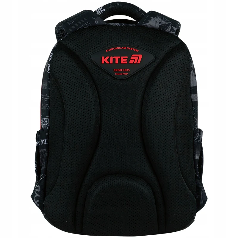 Miękki plecak szkolny dla chłopca z ortopedycznymi plecami i badge 3D Kite Tokyo - Image 4